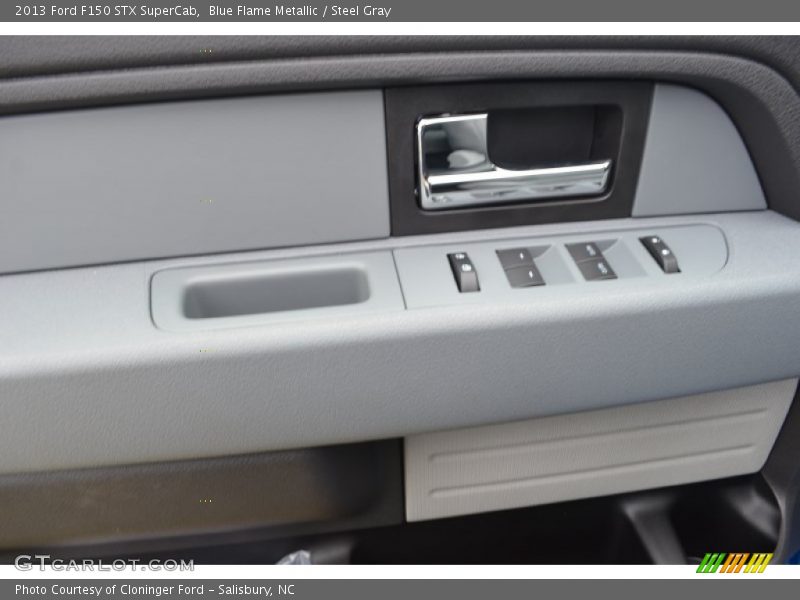 Blue Flame Metallic / Steel Gray 2013 Ford F150 STX SuperCab