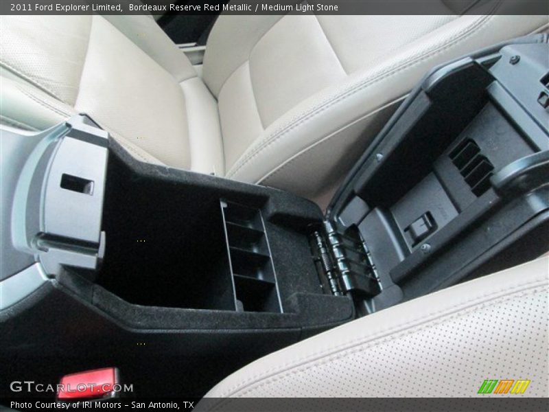Bordeaux Reserve Red Metallic / Medium Light Stone 2011 Ford Explorer Limited