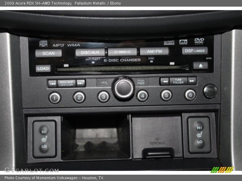 Palladium Metallic / Ebony 2009 Acura RDX SH-AWD Technology