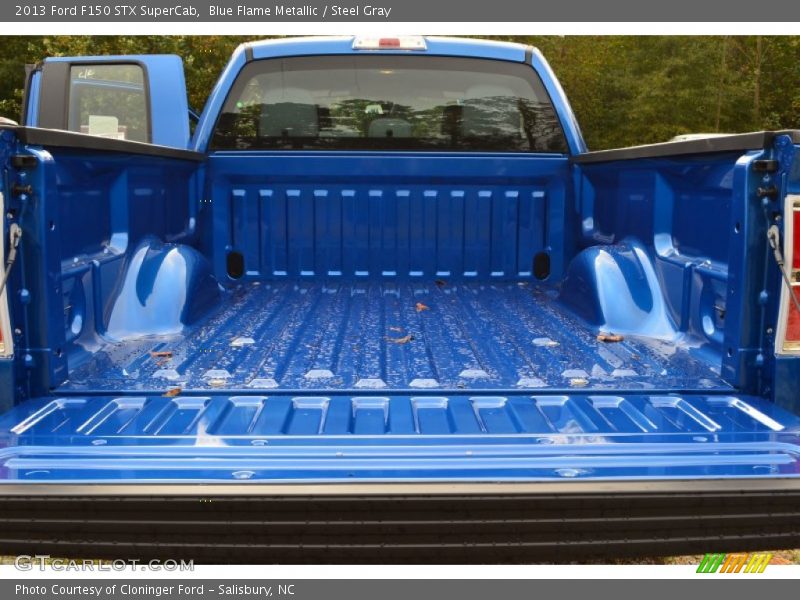 Blue Flame Metallic / Steel Gray 2013 Ford F150 STX SuperCab