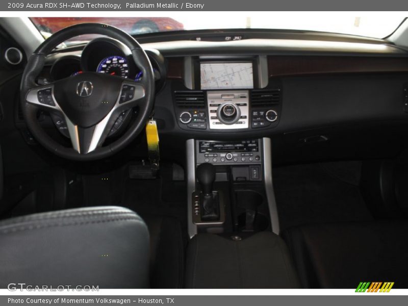 Palladium Metallic / Ebony 2009 Acura RDX SH-AWD Technology