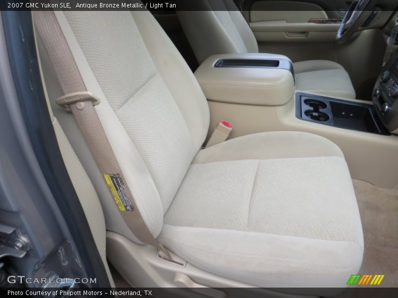 Antique Bronze Metallic / Light Tan 2007 GMC Yukon SLE