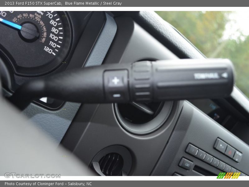 Blue Flame Metallic / Steel Gray 2013 Ford F150 STX SuperCab