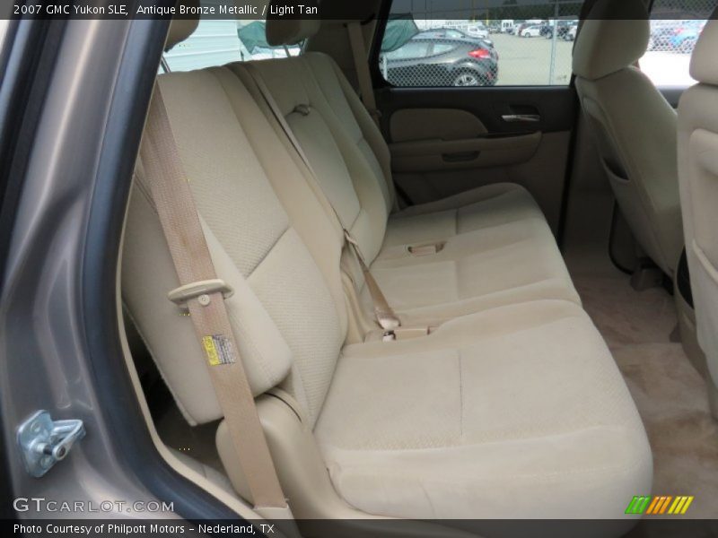 Antique Bronze Metallic / Light Tan 2007 GMC Yukon SLE