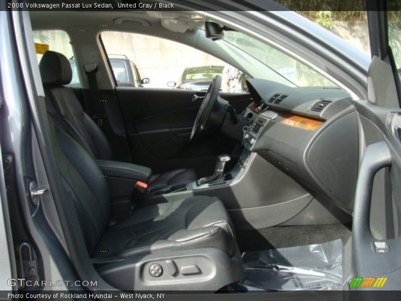 United Gray / Black 2008 Volkswagen Passat Lux Sedan