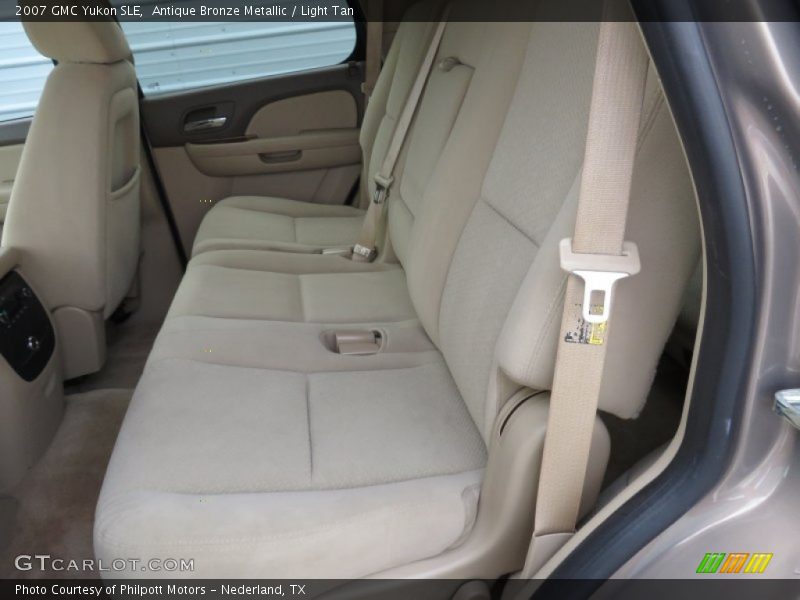 Antique Bronze Metallic / Light Tan 2007 GMC Yukon SLE