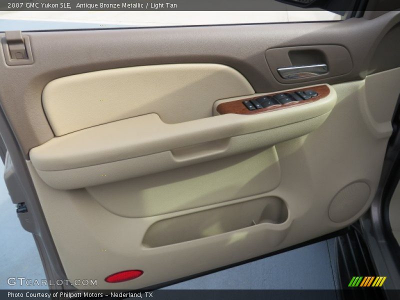 Antique Bronze Metallic / Light Tan 2007 GMC Yukon SLE