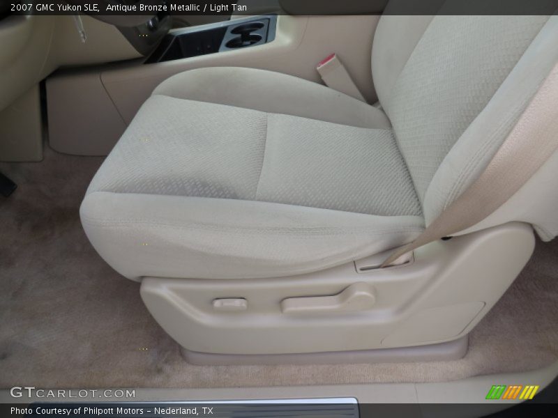 Antique Bronze Metallic / Light Tan 2007 GMC Yukon SLE