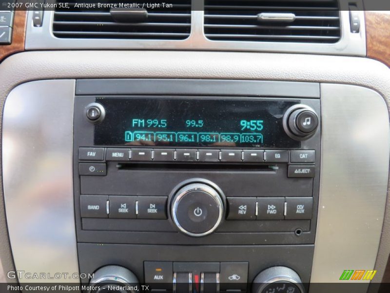 Antique Bronze Metallic / Light Tan 2007 GMC Yukon SLE