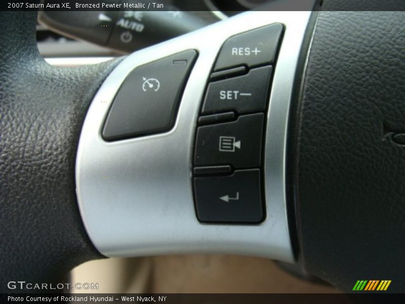 Bronzed Pewter Metallic / Tan 2007 Saturn Aura XE