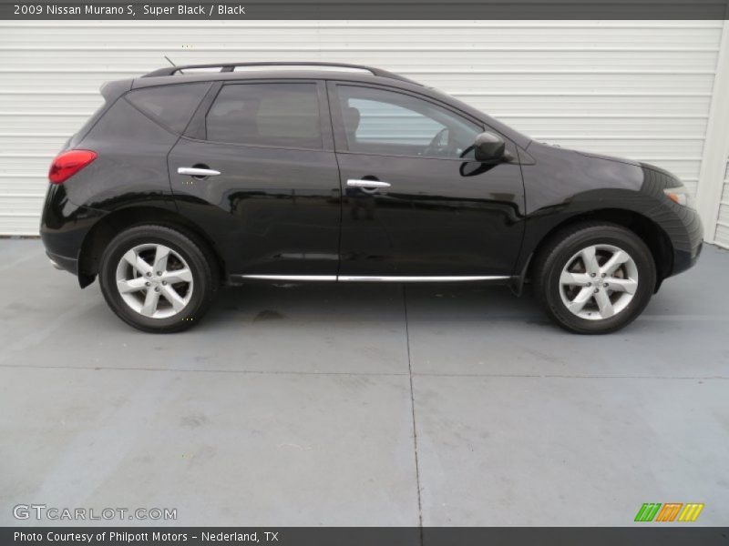 Super Black / Black 2009 Nissan Murano S