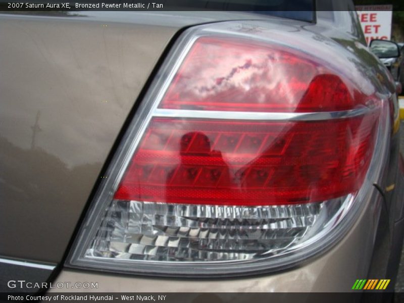 Bronzed Pewter Metallic / Tan 2007 Saturn Aura XE