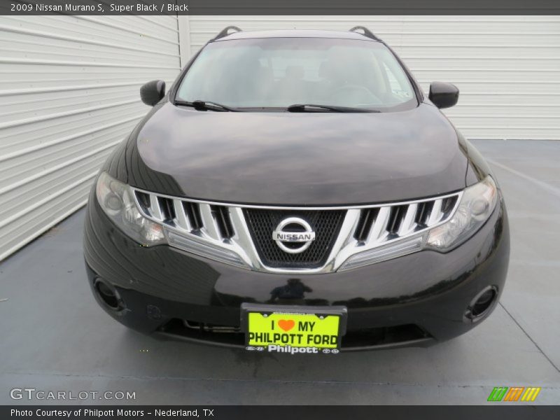 Super Black / Black 2009 Nissan Murano S