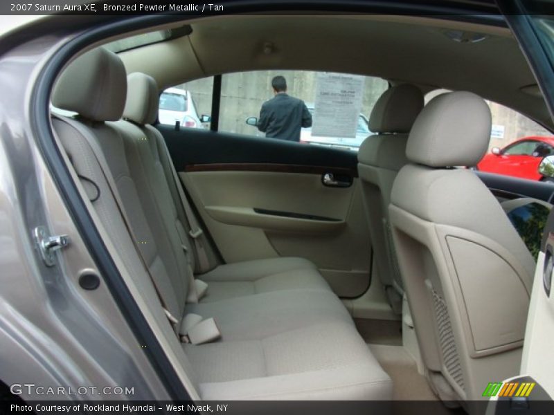 Bronzed Pewter Metallic / Tan 2007 Saturn Aura XE