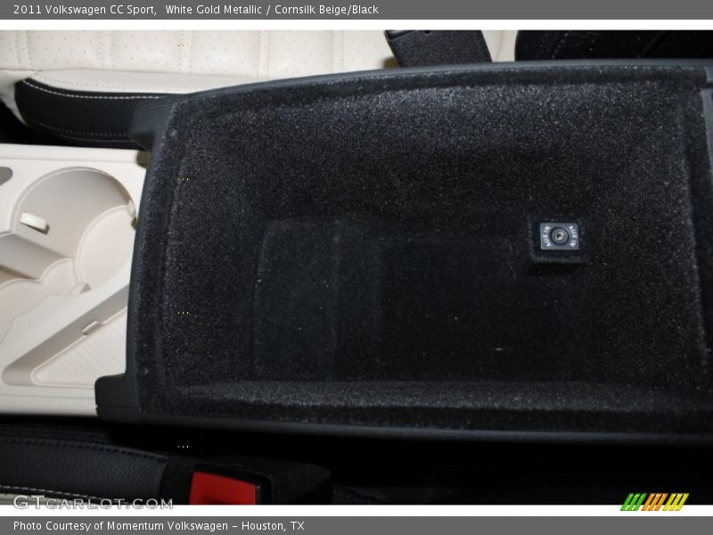 White Gold Metallic / Cornsilk Beige/Black 2011 Volkswagen CC Sport