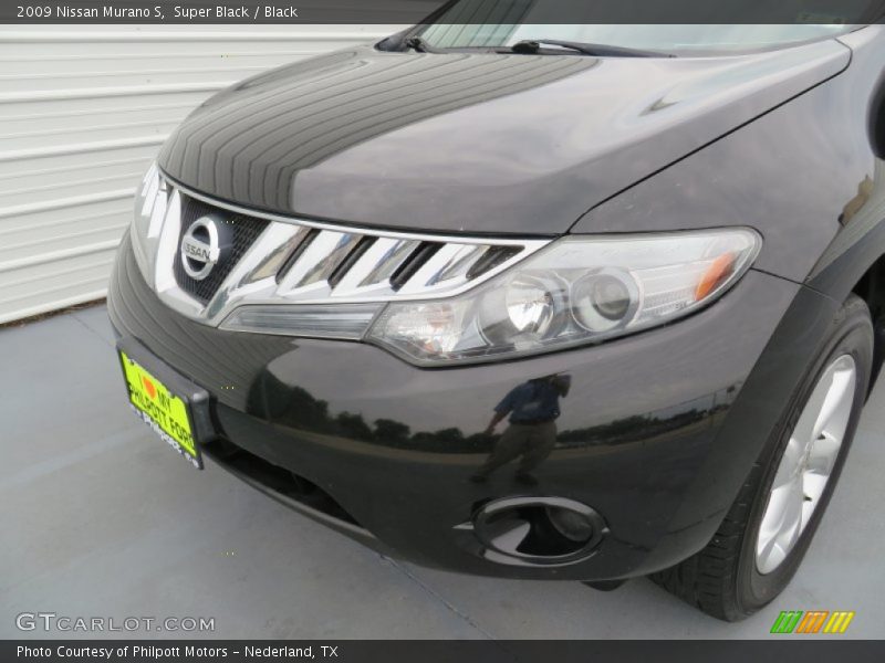 Super Black / Black 2009 Nissan Murano S