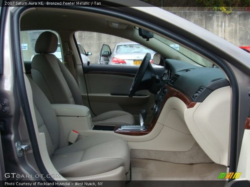 Bronzed Pewter Metallic / Tan 2007 Saturn Aura XE