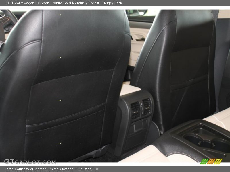 White Gold Metallic / Cornsilk Beige/Black 2011 Volkswagen CC Sport