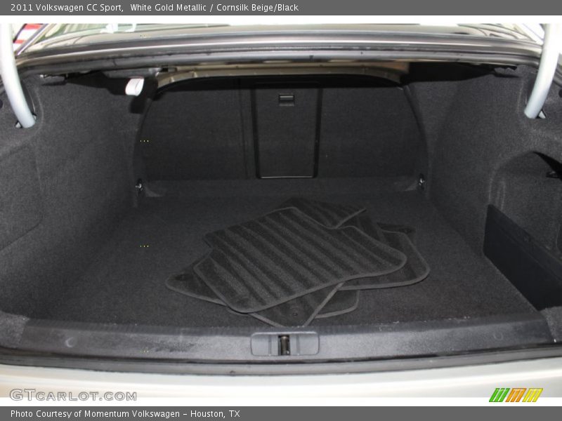 White Gold Metallic / Cornsilk Beige/Black 2011 Volkswagen CC Sport