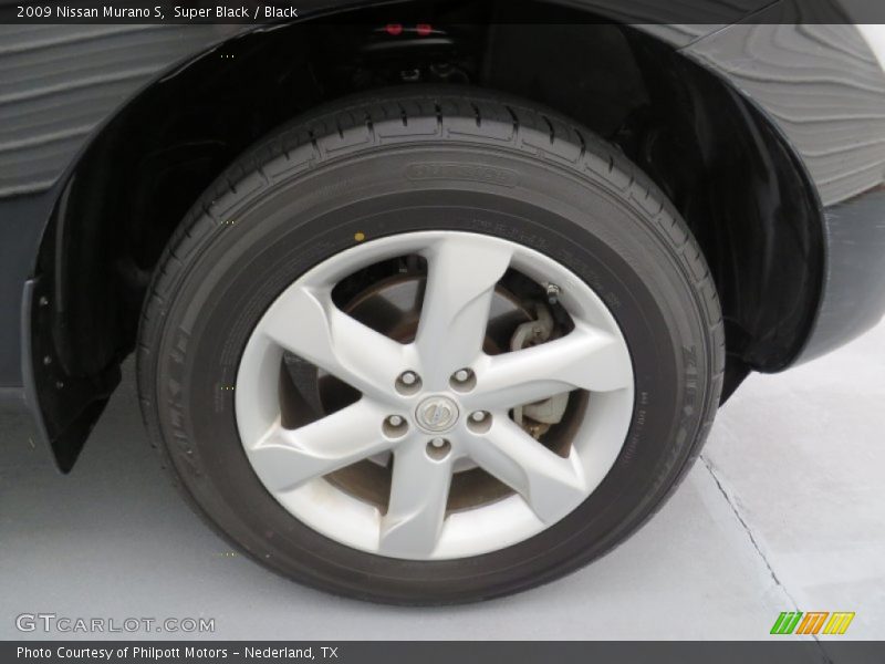 Super Black / Black 2009 Nissan Murano S