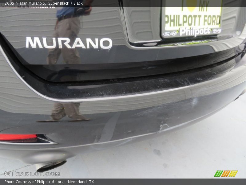 Super Black / Black 2009 Nissan Murano S