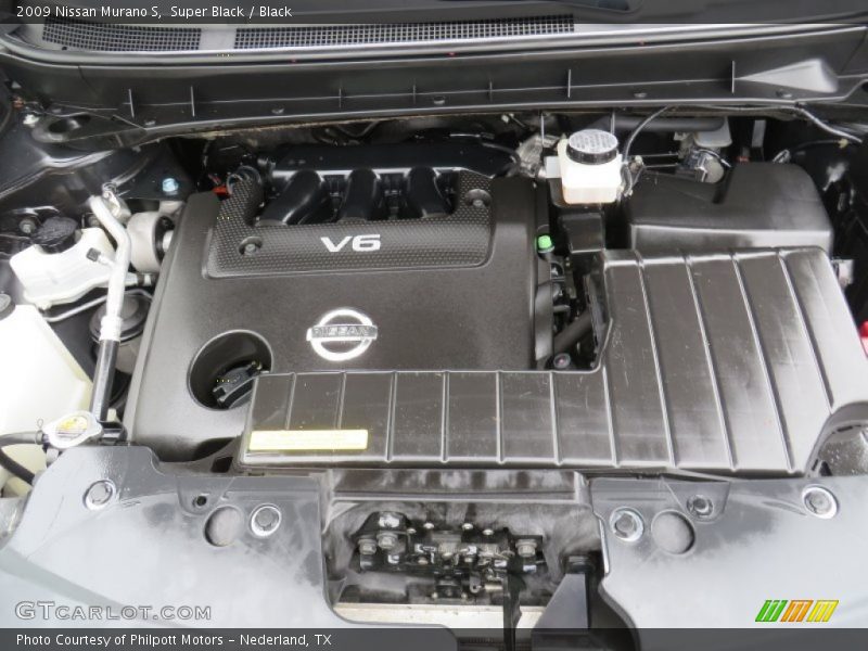 Super Black / Black 2009 Nissan Murano S