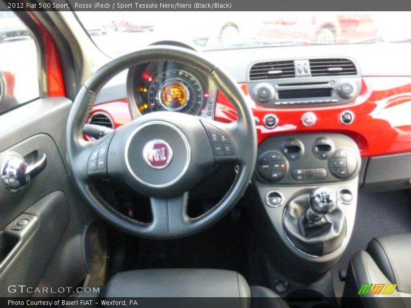 Dashboard of 2012 500 Sport