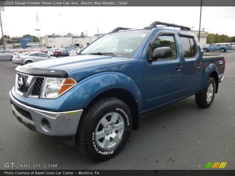 Electric Blue Metallic / Steel 2005 Nissan Frontier Nismo Crew Cab 4x4