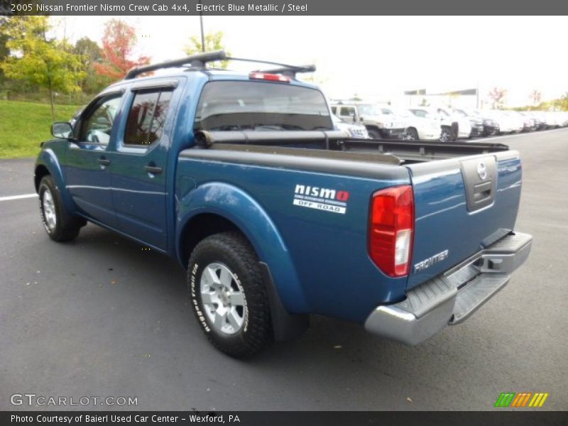 Electric Blue Metallic / Steel 2005 Nissan Frontier Nismo Crew Cab 4x4