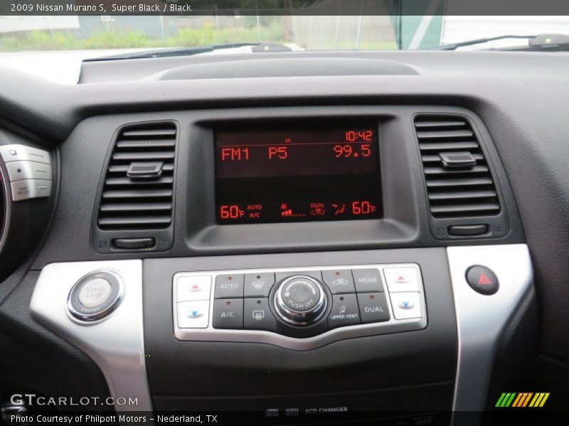 Super Black / Black 2009 Nissan Murano S