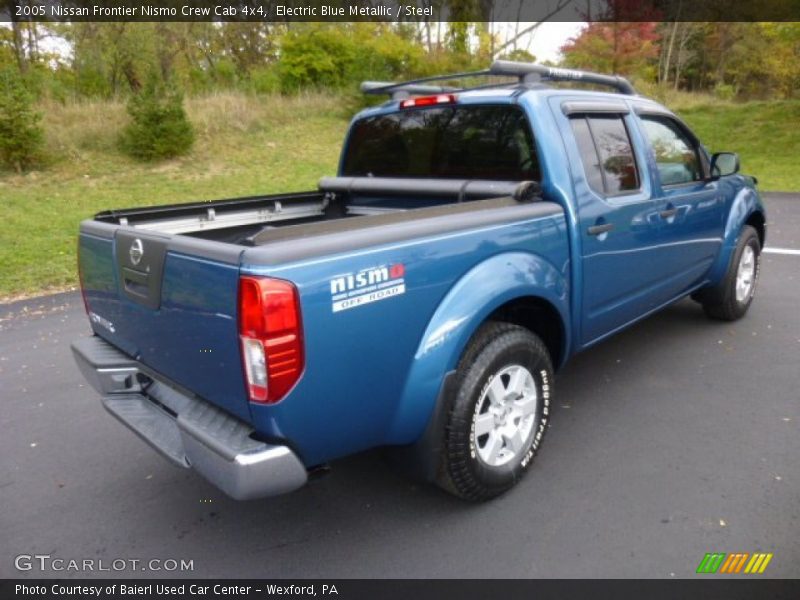 Electric Blue Metallic / Steel 2005 Nissan Frontier Nismo Crew Cab 4x4