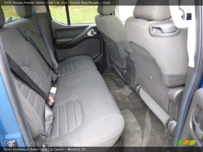 Rear Seat of 2005 Frontier Nismo Crew Cab 4x4