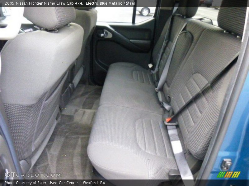 Rear Seat of 2005 Frontier Nismo Crew Cab 4x4