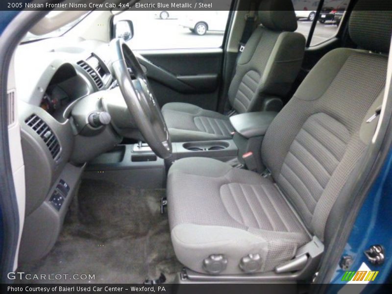 Electric Blue Metallic / Steel 2005 Nissan Frontier Nismo Crew Cab 4x4