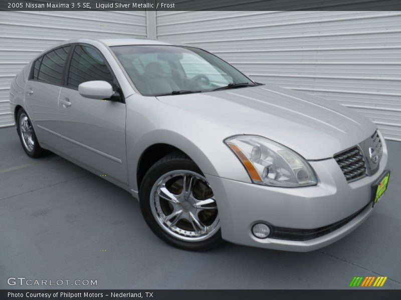 Liquid Silver Metallic / Frost 2005 Nissan Maxima 3.5 SE
