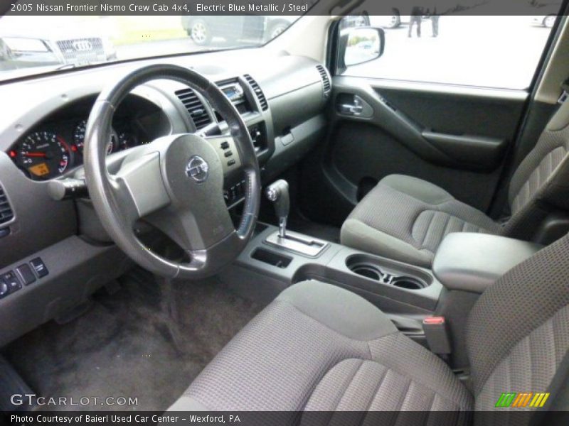  2005 Frontier Nismo Crew Cab 4x4 Steel Interior