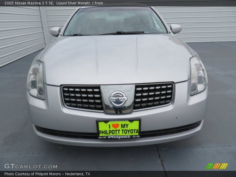 Liquid Silver Metallic / Frost 2005 Nissan Maxima 3.5 SE