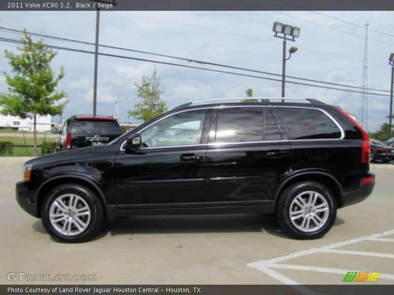 Black / Beige 2011 Volvo XC90 3.2