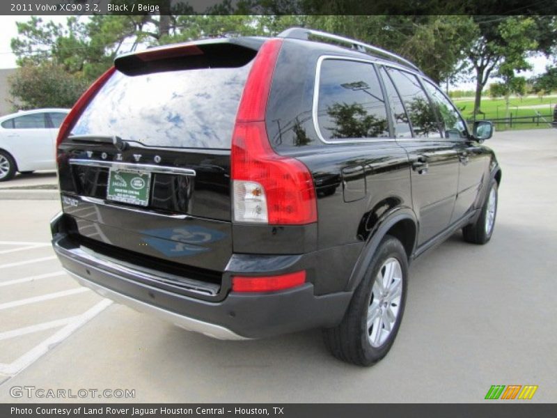 Black / Beige 2011 Volvo XC90 3.2