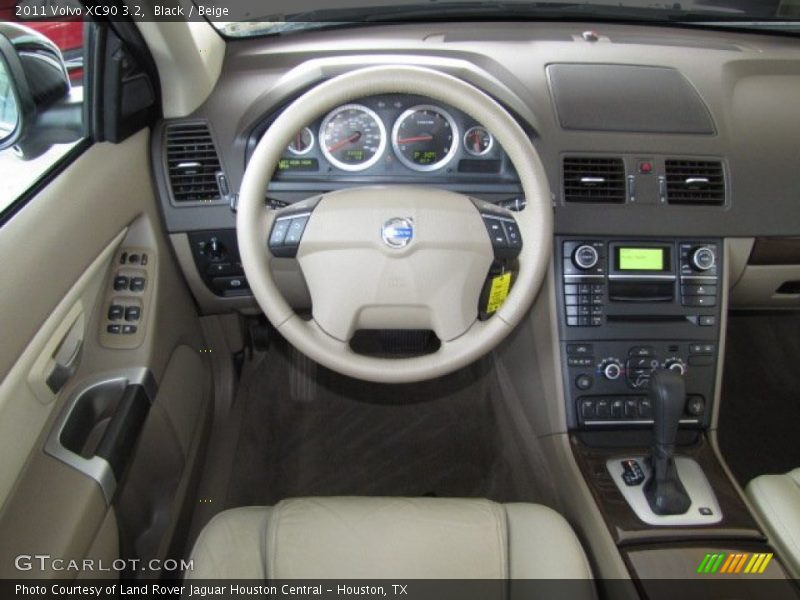 Black / Beige 2011 Volvo XC90 3.2