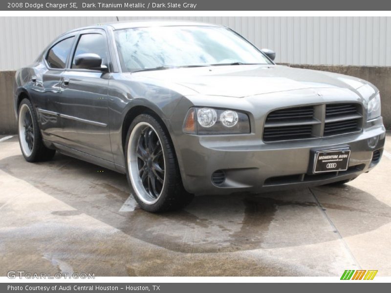 Dark Titanium Metallic / Dark Slate Gray 2008 Dodge Charger SE
