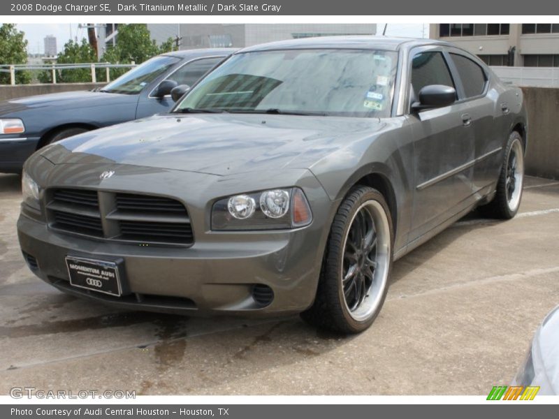 Dark Titanium Metallic / Dark Slate Gray 2008 Dodge Charger SE