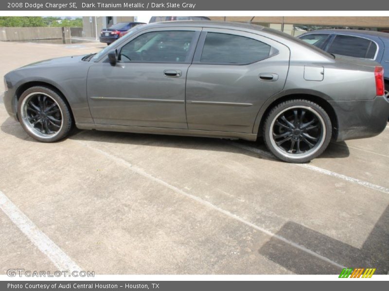 Dark Titanium Metallic / Dark Slate Gray 2008 Dodge Charger SE