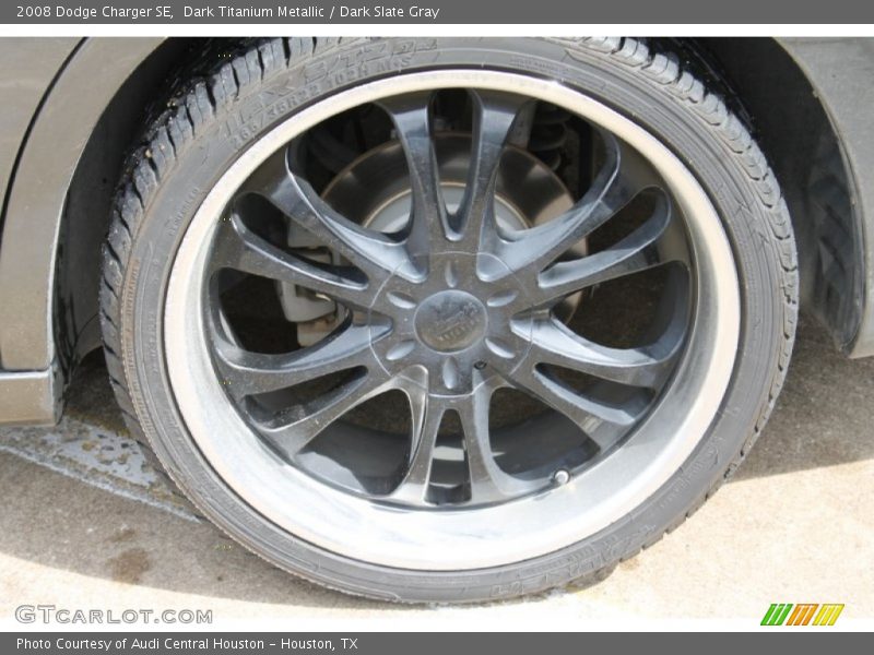 Dark Titanium Metallic / Dark Slate Gray 2008 Dodge Charger SE