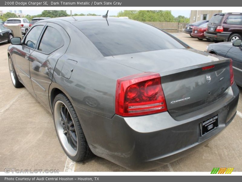 Dark Titanium Metallic / Dark Slate Gray 2008 Dodge Charger SE