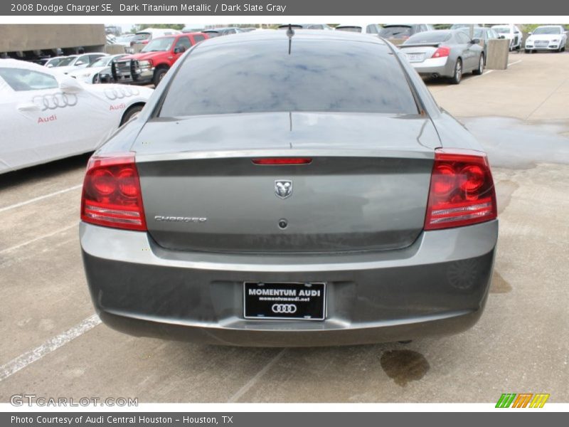 Dark Titanium Metallic / Dark Slate Gray 2008 Dodge Charger SE