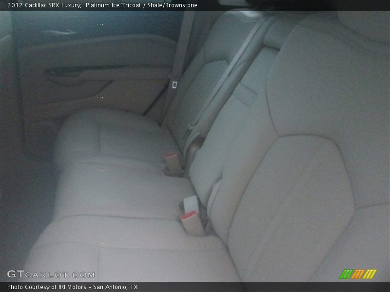 Platinum Ice Tricoat / Shale/Brownstone 2012 Cadillac SRX Luxury