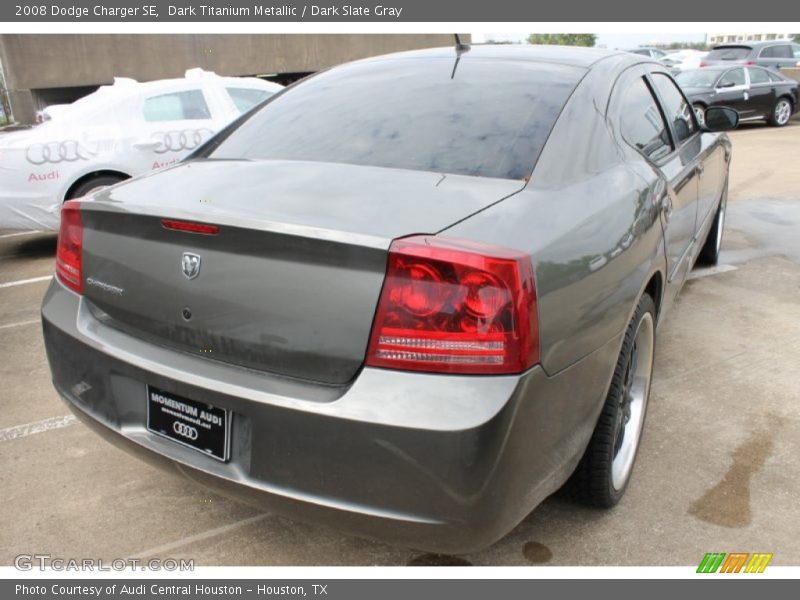 Dark Titanium Metallic / Dark Slate Gray 2008 Dodge Charger SE
