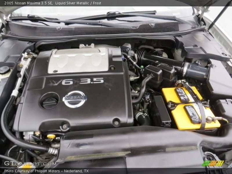 Liquid Silver Metallic / Frost 2005 Nissan Maxima 3.5 SE