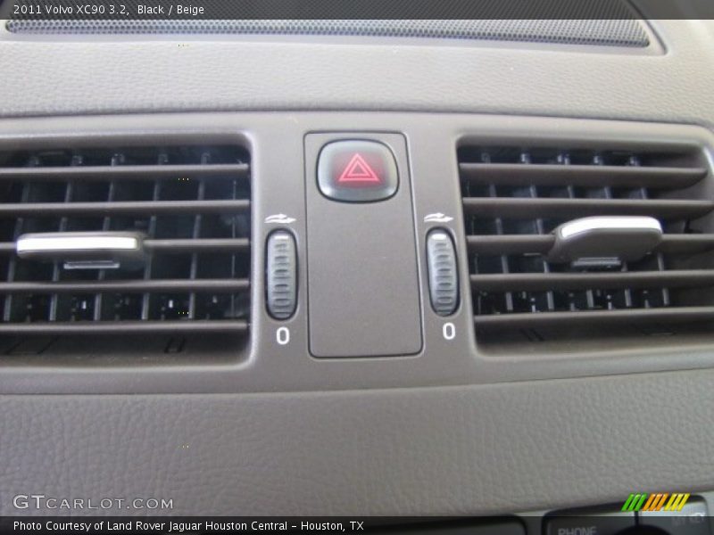 Black / Beige 2011 Volvo XC90 3.2